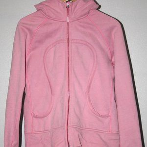 Size 12 - Lulu Lemon - Pink Scuba Hoodie